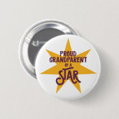 Badge Rond 5 Cm Proud Grandparent (Devant & derrière)