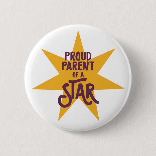 Badge Rond 5 Cm Proud Parent (Devant)