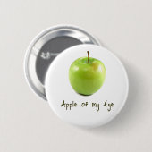 Badge Rond 5 Cm Prunelle de mon oeil (Devant & derrière)