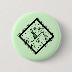 Badge Rond 5 Cm Psaume 23 4 Ne crains aucun mal Bible chrétienne V