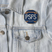 Badge Rond 5 Cm PSFS Old Logo Button (En situation)