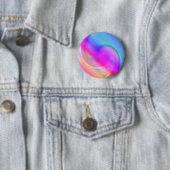 Badge Rond 5 Cm Psychédélique (En situation)