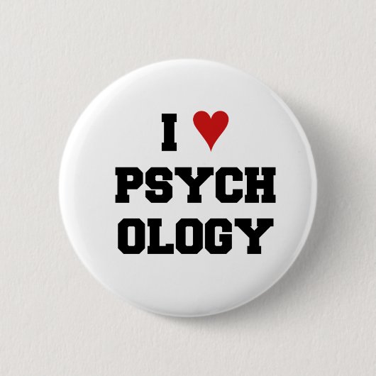 BADGE ROND 5 CM PSYCHOLOGIE DU ♥ I (Devant)