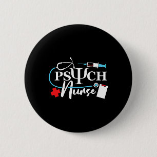 Badge Rond 5 Cm Psychologie infirmière Psychiatrie Santé mentale