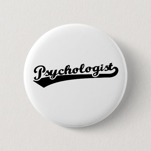 Badge Rond 5 Cm Psychologue (Devant)