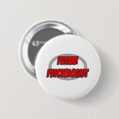 Badge Rond 5 Cm Psychologue de l'avenir (Devant & derrière)