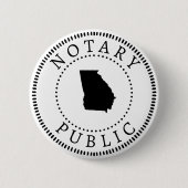 Badge Rond 5 Cm Publique de Géorgie (Devant)
