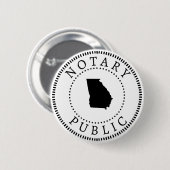 Badge Rond 5 Cm Publique de Géorgie (Devant & derrière)