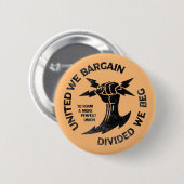 Badge Rond 5 Cm Puissance d'affaire (Devant & derrière)