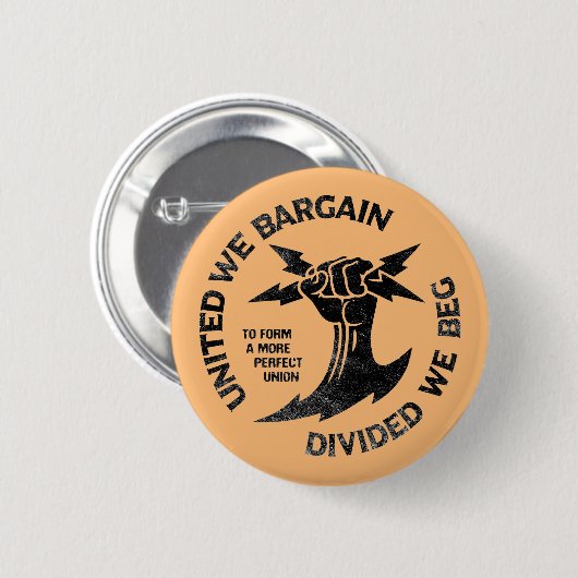 Badge Rond 5 Cm Puissance d'affaire (Devant & derrière)