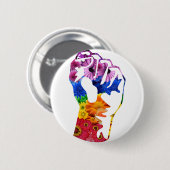 Badge Rond 5 Cm Puissance de flux (Devant & derrière)