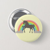 Badge Rond 5 Cm Puissance de licorne (Devant & derrière)