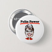 Badge Rond 5 Cm Puissance de Palin (Devant & derrière)