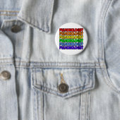 Badge Rond 5 Cm Pulmonologue de Rainbow (En situation)
