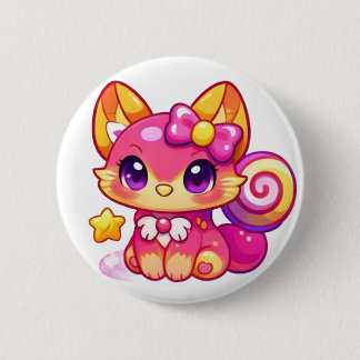 Badge Rond 5 Cm Pulpunkys Kawaii Accessories