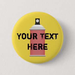 Badge Rond 5 Cm Pulvérisateur