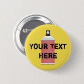 Badge Rond 5 Cm Pulvérisateur (Devant & derrière)