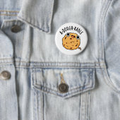 Badge Rond 5 Cm Pun de biscuits amusant à pâte (En situation)