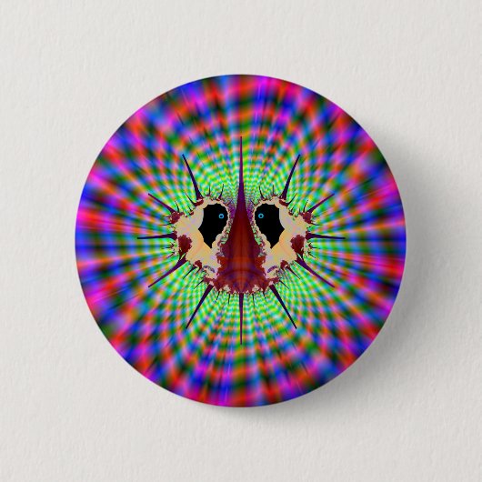Badge Rond 5 Cm Punaise de Seneca (Devant)