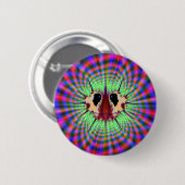 Badge Rond 5 Cm Punaise de Seneca (Devant & derrière)