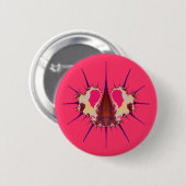 Badge Rond 5 Cm Punaise de Seneca (Devant & derrière)