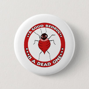 Badge Rond 5 Cm Punaises