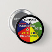 Badge Rond 5 Cm Punition de capitol de soutien (Devant & derrière)