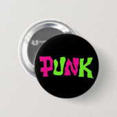 BADGE ROND 5 CM PUNK (Devant & derrière)