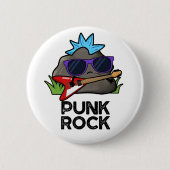 Badge Rond 5 Cm Punk Rock Funny Music Pun (Devant)