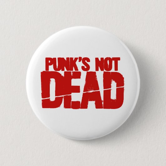 Badge Rond 5 Cm Punks non morts (Devant)