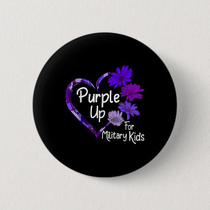 Badge Rond 5 Cm Purge Pour Les Enfants Militaires Tournesol Chi Mi