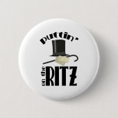 Badge Rond 5 Cm Puttin Ritz (Devant)