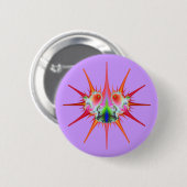 Badge Rond 5 Cm Puumala Bogue (Devant & derrière)