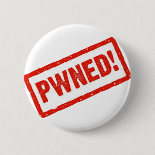 BADGE ROND 5 CM PWNED