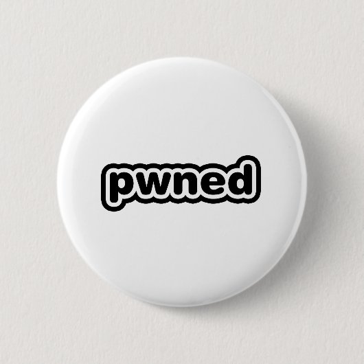 Badge Rond 5 Cm pwned (Devant)