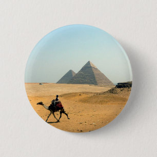 Badge Rond 5 Cm pyramide de chameau