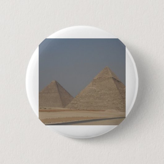 Badge Rond 5 Cm pyramides d'Égypte (Devant)