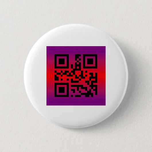 Badge Rond 5 Cm QR Code® dit : HAPPY EASTER (Devant)