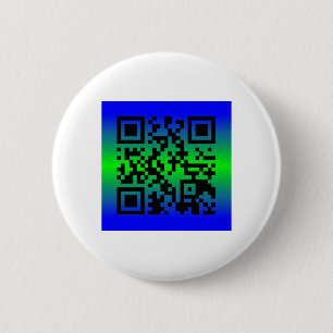 Badge Rond 5 Cm QR Code® Dit : JOLIE JOURNÉE DU PÈRE