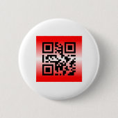 Badge Rond 5 Cm QR Code® Dit : VOUS ÊTES AMOUREUX (Devant)