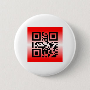 Badge Rond 5 Cm QR Code® Dit : VOUS ÊTES AMOUREUX