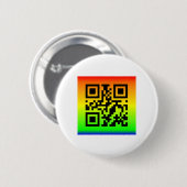 Badge Rond 5 Cm QR Code® : JOIE (Devant & derrière)