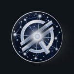 Badge Rond 5 Cm QSI - Bouton<br><div class="desc">QSI Wearable Swag !</div>