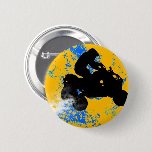 Badge Rond 5 Cm quads. (Devant & derrière)