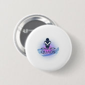 Badge Rond 5 Cm Quads (Devant & derrière)