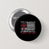 Badge Rond 5 Cm Quand l'injustice devient loi, la résistance devie (Devant & derrière)