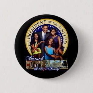 Badge Rond 5 Cm quarante-quatrième président