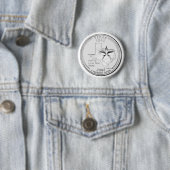 Badge Rond 5 Cm Quart de dollar du Texas (En situation)
