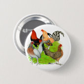 Badge Rond 5 Cm Quartet à l'anglais (Devant & derrière)