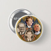 Badge Rond 5 Cm Quatre Generatrions de Joe Kennedys (Devant & derrière)